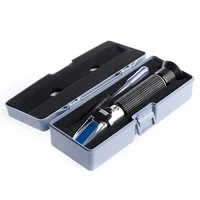 D0AD Salinity Refractometer Meter Water Reader Marine 0~10% Salt Aquarium Test Tester 1