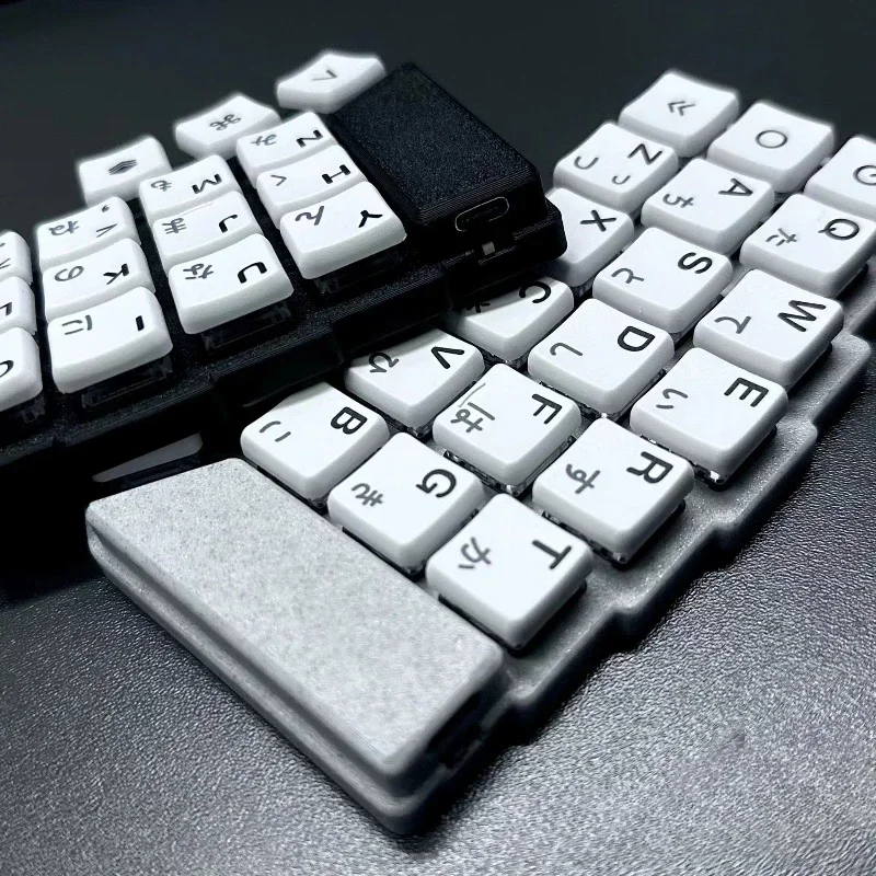 強化されたコアチョコレートスプリットキーボード,カスタム