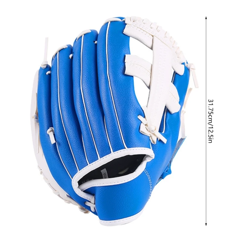 PU Leather Batting Gloves Pitcher Softballs Gloves Catcher Practicing Gloves