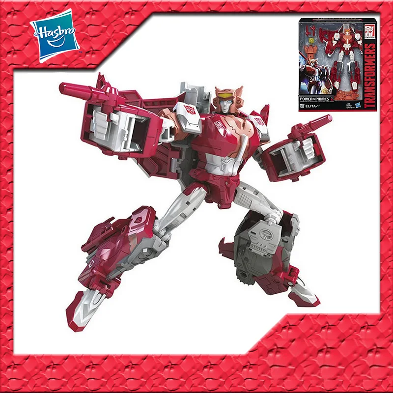 

In Stock Original TAKARA TOMY Transformers Power of the Primes ELITA-1 Voyager PVC Anime Figure Action Figures Model Toys