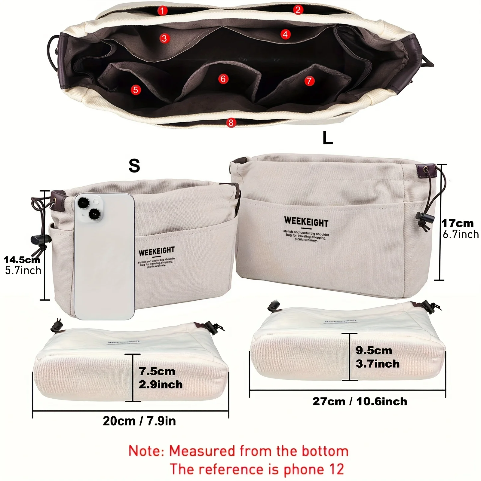 Drawstring Canvas Storage Bag 2