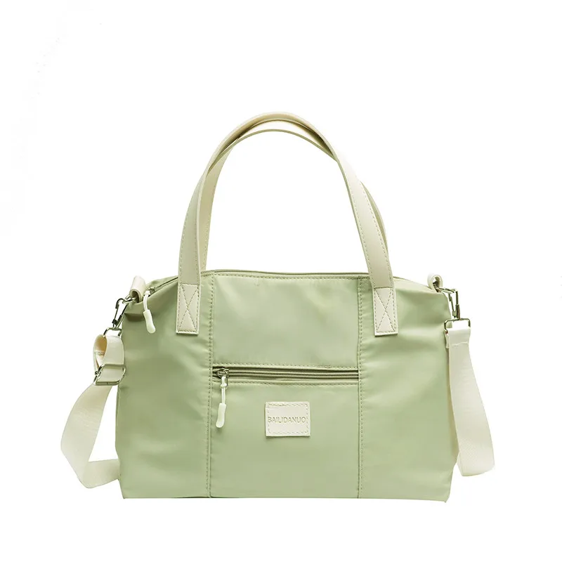 

Новинка 2023, модная повседневная вместительная нейлоновая женская сумка через плечо, популярные классические простые сумки, сумка-тоут, сумки на плечо.