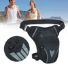 Men Riding Belt Fanny Pack Multifunctional Motorbike Thigh Belt Bag Multipocket Motorcycle Hip Waist Bag Outdoor Sports Ride Bag
