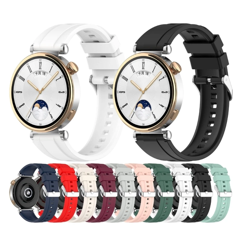 

Replacement Watch Bands For Watch Gt4 41mm/46mm Women Men Girls Soft Silicone Wristbands Replacement Strap