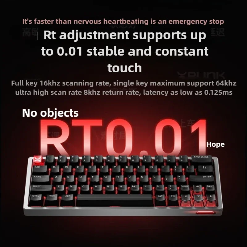 SCYROX Xpunk 63 Wired Magnetic Axis Aluminum Alloy Keyboard 63