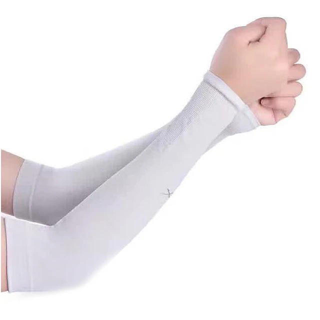 1 Pair ice Sleeve sun protection sleeves Driving Gloves Long Fingerless