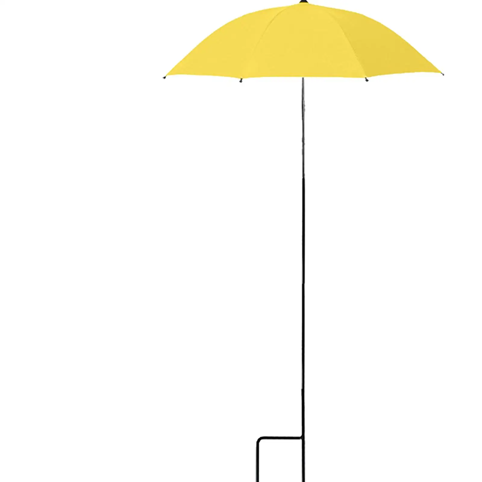 Outdoor Plant Umbrella Weather Resistant Stable Outdoor Decor Multipurpose 23.6 inch for Garden Beds Garden Umbrella Shade
