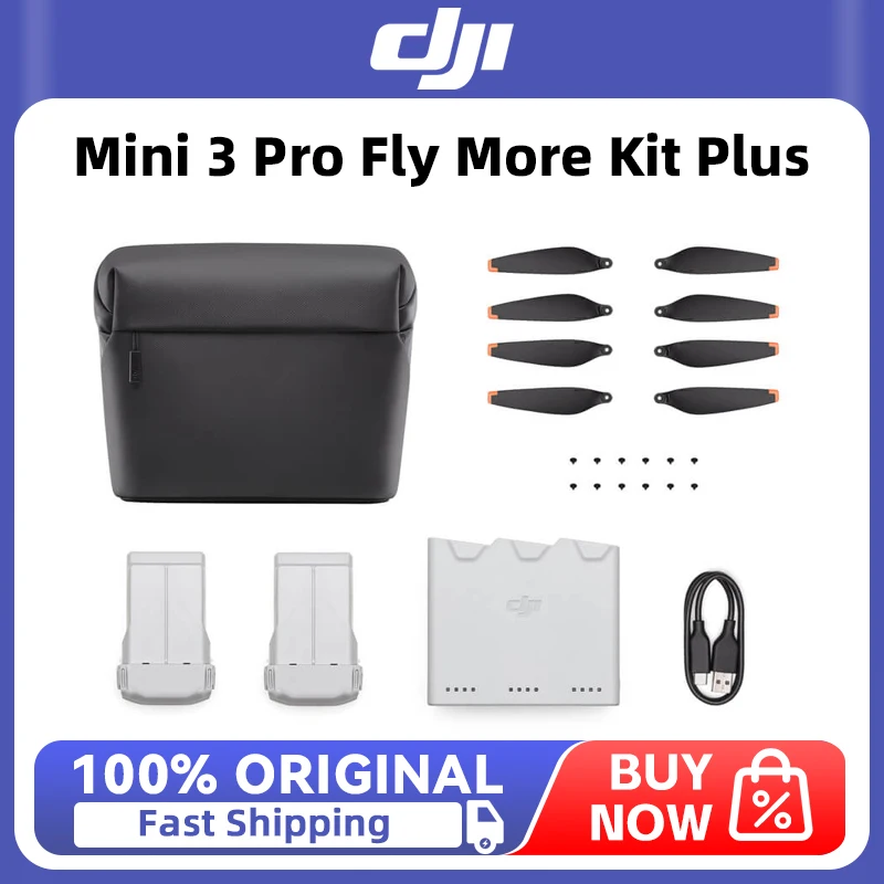 DJI MINI 3 PRO バッテリー3個　Fly more kit plus Amazon.com: Original Mini 3 Pro Fly More Kit Plus for DJI
