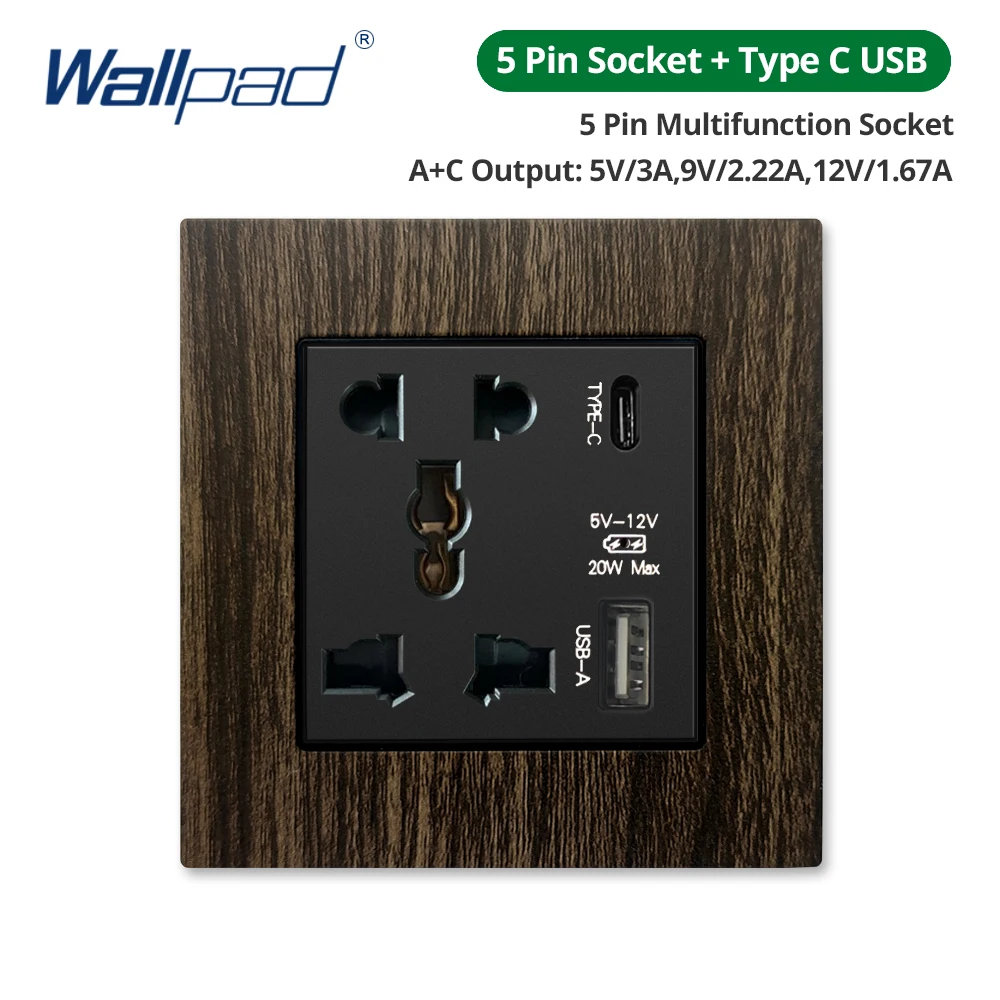Type C 5 Pin Socket