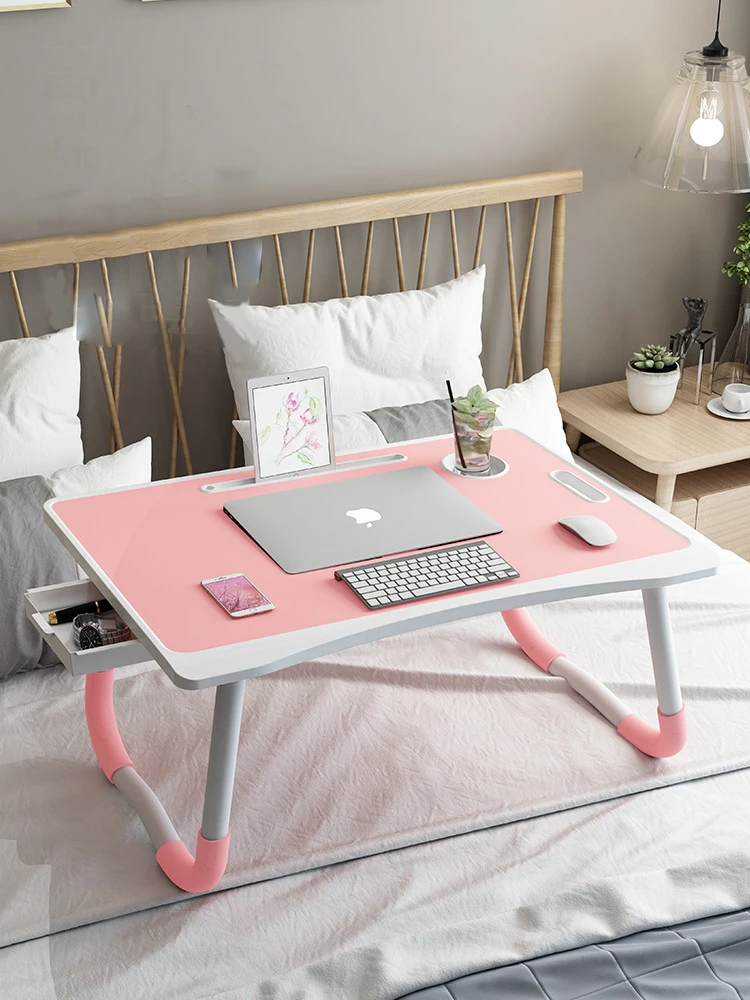 Description Picture 5 of itemPortable Bed Laptop Table Read Office Watching Drama Small Computer Table For Bed Lazy Folding Small Table