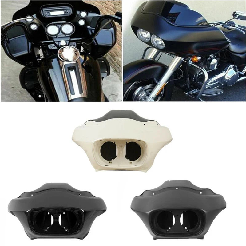 

Highway double light gliding modification accessories shark head cover inner and outer covers 00-13