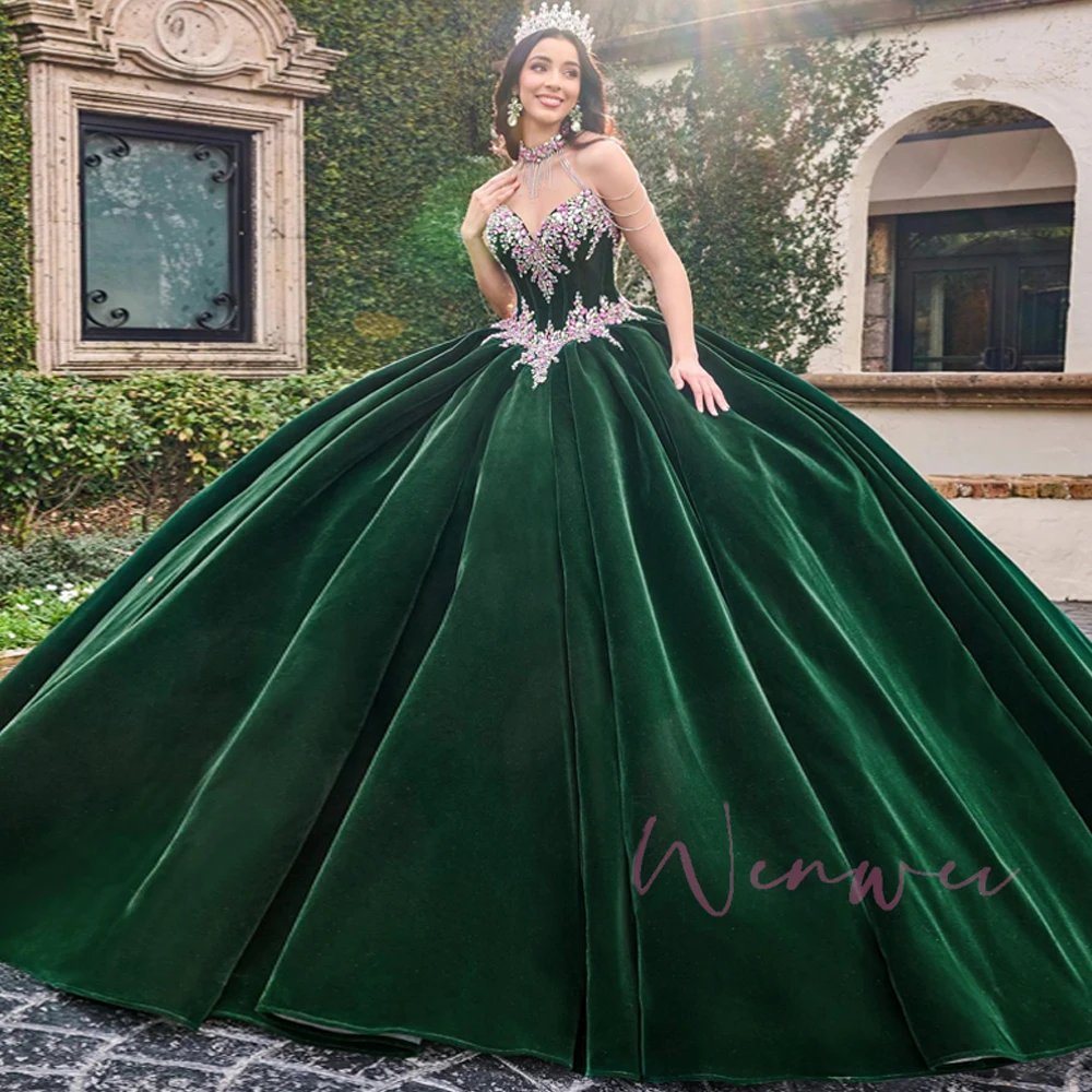 Ŭ ¦ ̴ £  Strapless Quinceanera 巹 ũŻ ر ̽   15   2025 ο