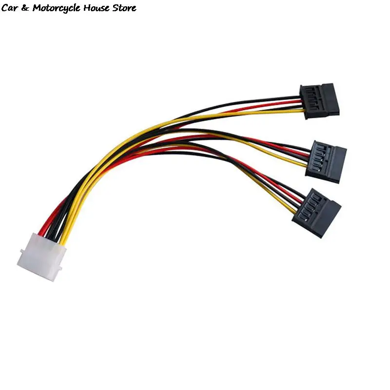 

4-контактный IDE Molex-3 серийный ATA SATA разветвитель питания Удлинительный кабель Разъемы