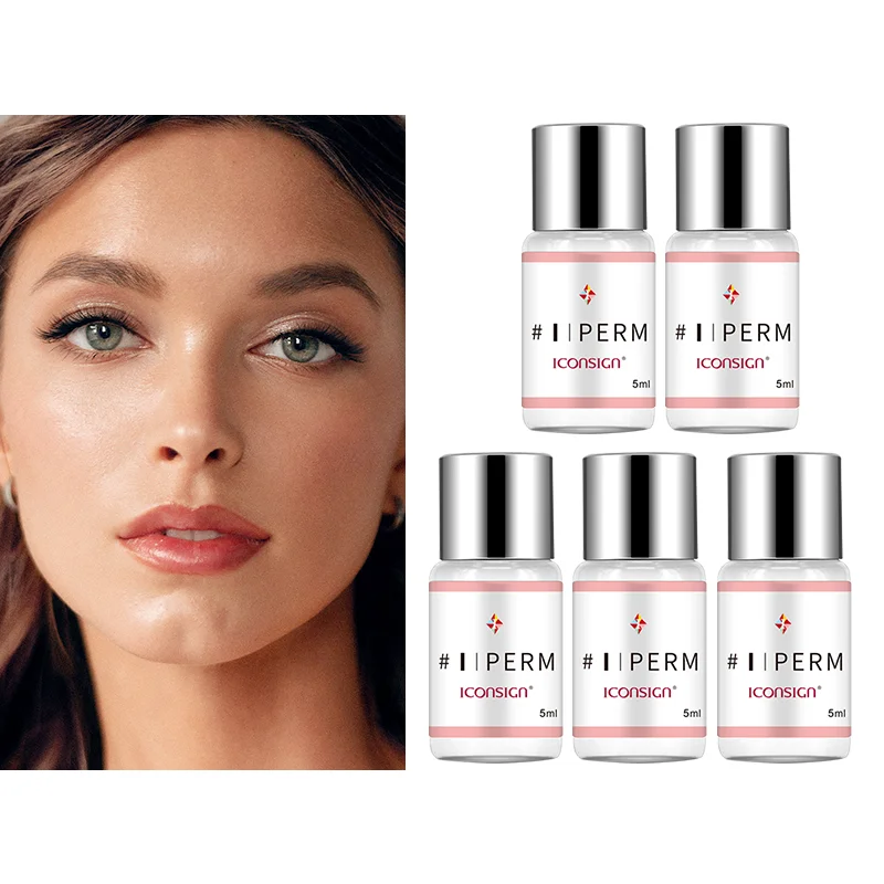 5 Flaschen/Los #1/2/3/4 Wimpern lift Lotion Wimpern lifting Kit Wimpern Dauerwelle Fixierung lotion Lifting Wimpern Wimpern Make-up Werkzeuge