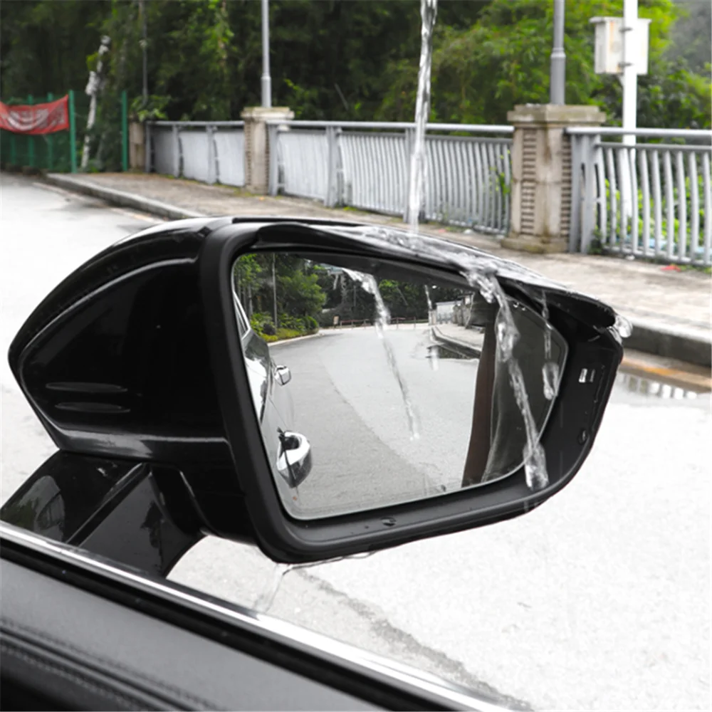 Car Rear View Mirror Rain Eyebrow for Toyota FJ Cruiser RAV4 CROWN VIOS LAND CRUISER