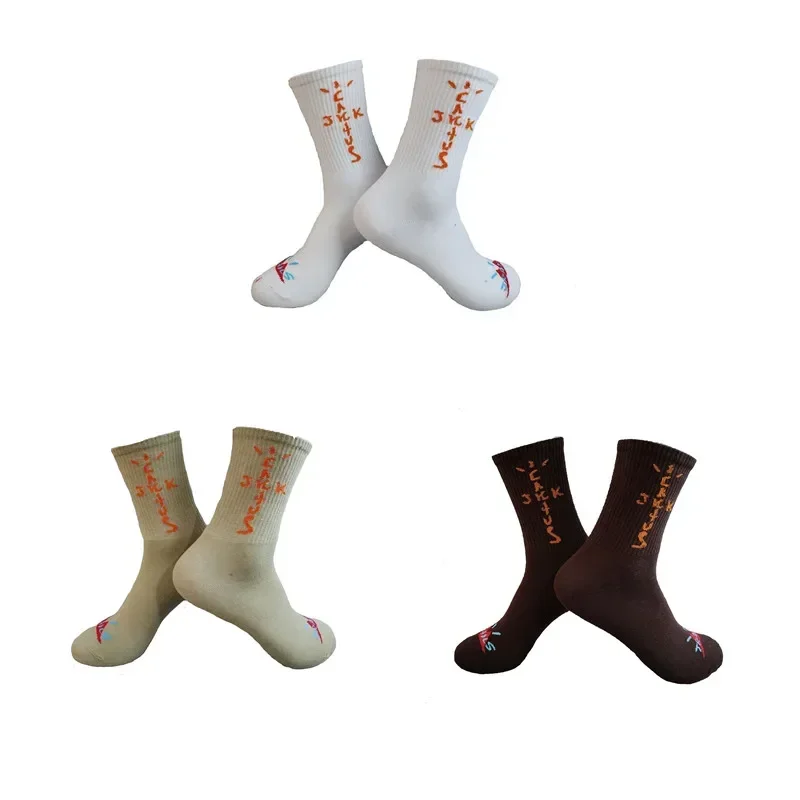 Men's Sports Street Style Hip Hop Crew Socks - 3 Pairs