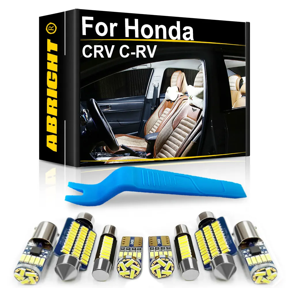 ABRIGHT Auto-Innenraum-LED-Leuchten für Honda CRV RD1 2 3 4 MK1 MK2 MK3 MK4 Canbus