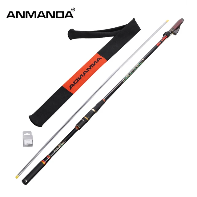 Hot Sale ANMANDA KAWASIMAI Fishing Rod 0/0.6/0.8/0.25/1.5/2.0/4.0# 5m  Ultralight Carbon