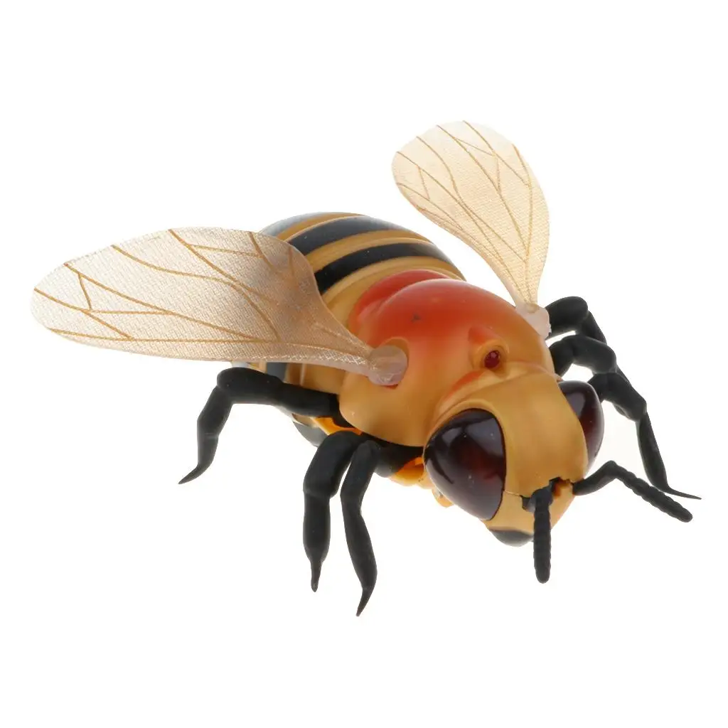 Remote Control Bee RC Reptile Toy Practical Joke Scary Trick - Party Halloween 4