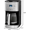Cuisinart 14-Cup Stainless Steel Coffeemaker Machine Brew Automatic ,Black, Grey ,New 4