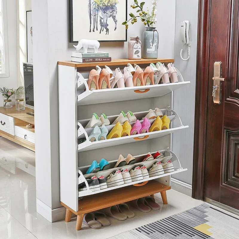 

Ritating Luxury Display Shoe Cabinets Entryway Free Shipping Minimalist Shoe Rack Hall Simple Szafki Na Buty Luxury Furniture