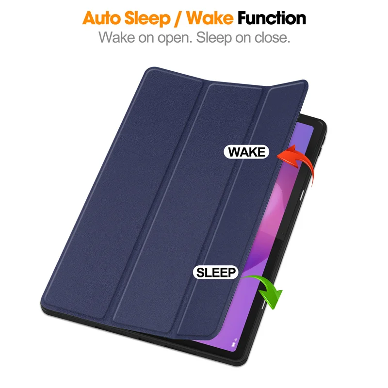 Premium Case with Pencil Holder and PU Silicon Back