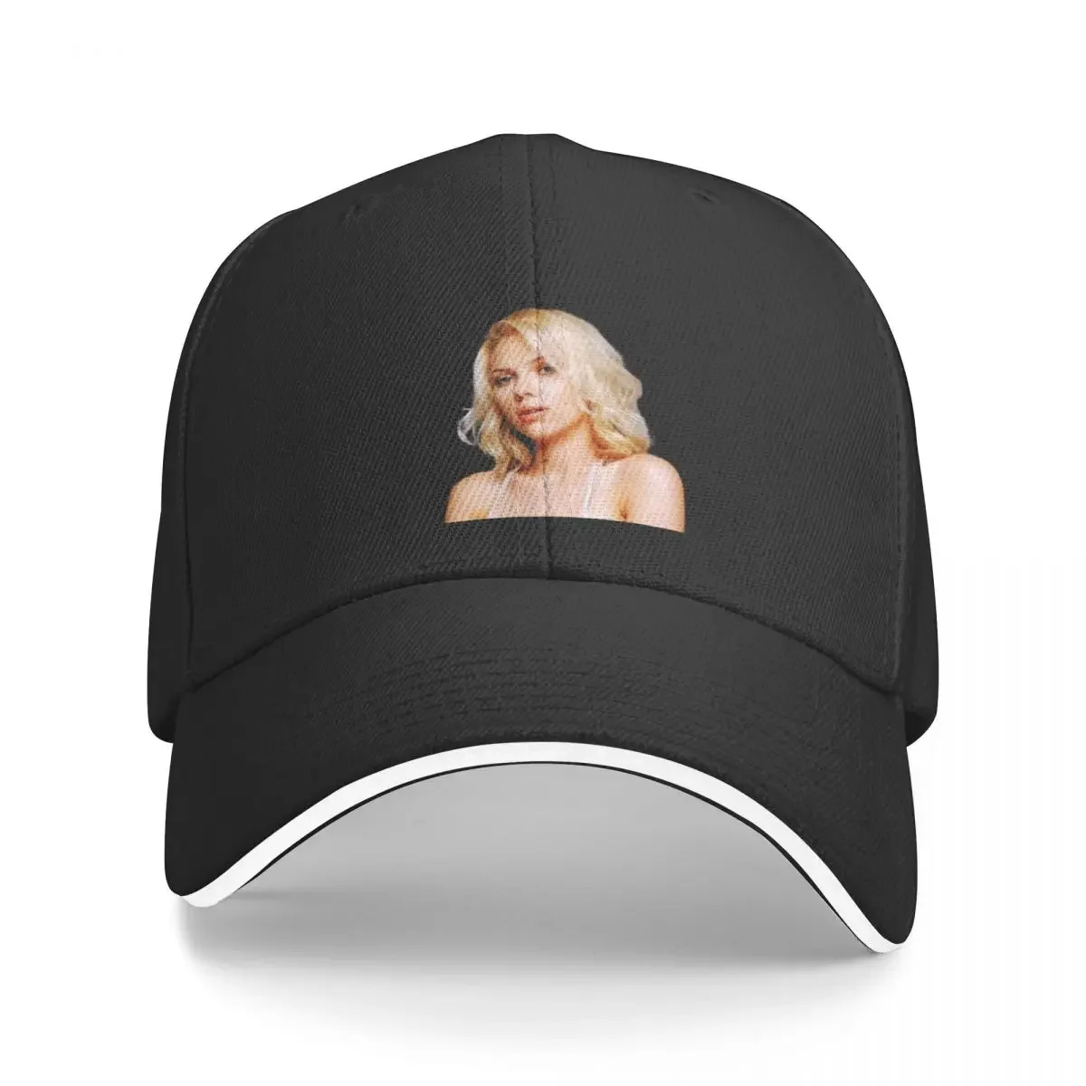 

Scarlett Johansson Baseball Cap Fluffy Hat custom Hat Sun Hats For Women Men's
