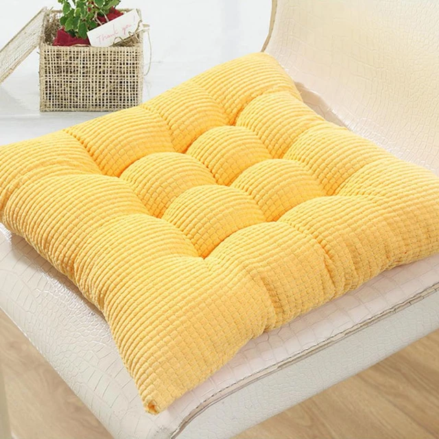 Chair Cushions Memory Foam Chair Pads Soft Seat Cushion Pads Non Slip With  Straps Durable Mats Pads for Lounge/Kitchen/Office - AliExpress