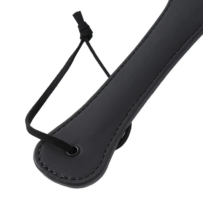 Harnais noir Spank Paddle Beat Fétichiste BDSM Esclave soumis Jeux pour adultes Flogger Gear Flogger Slapper Paddle W_voghion.com