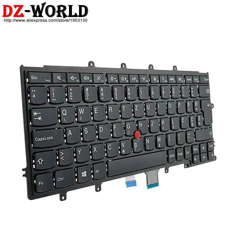 Orig hu de gr Sws ch sk cb si cz cs Qwertz Teclado Backlight para Lenovo Thinkpad X270 A275 X250 X260 X240 s X230s Laptop Novo - Imagem 2