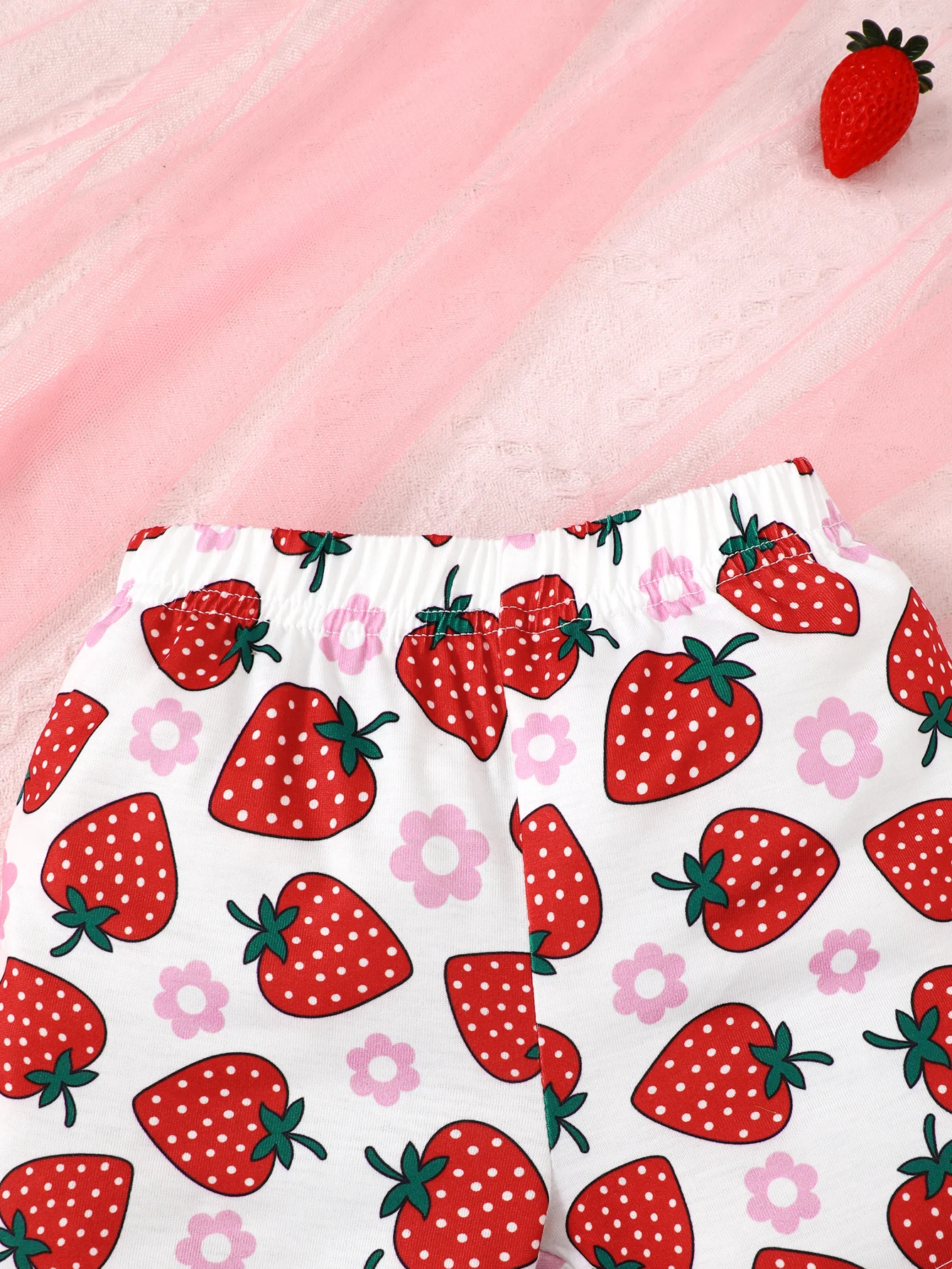 Fashion Summer Baby Girl 3PCS Outfit Set Letter Print Ruffle Sleeve T-Shirt + Shorts + Headband for 0-3Y Toddler Casual Clothes 4