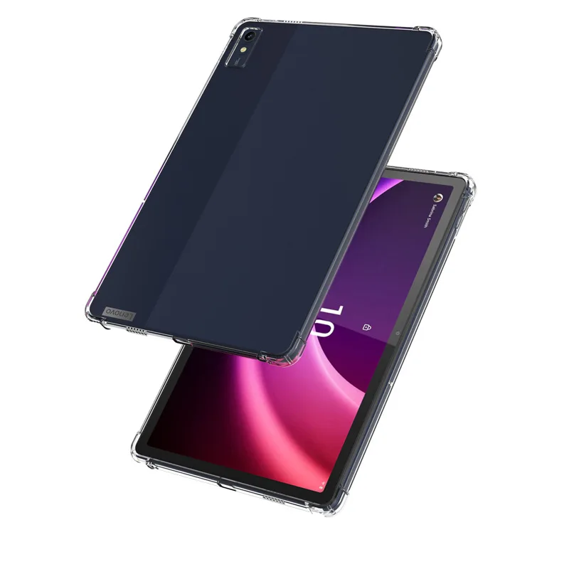 

Чехол для Lenovo Tab M10 5G 10,6 дюйма, прозрачные воздушные мешки, мягкая силиконовая защита из ТПУ, противоударные Чехлы для QiTian K10 Pro