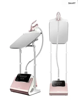 home use new Handheld ironing machine with vertical steam. A high-end iron and clothes steamer for ironing clothes. Uses steam. 1