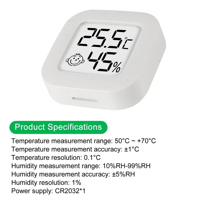 Digital Temperature Clock Baby  Baby Room Temperature Monitor - Temperature  Humidity - Aliexpress