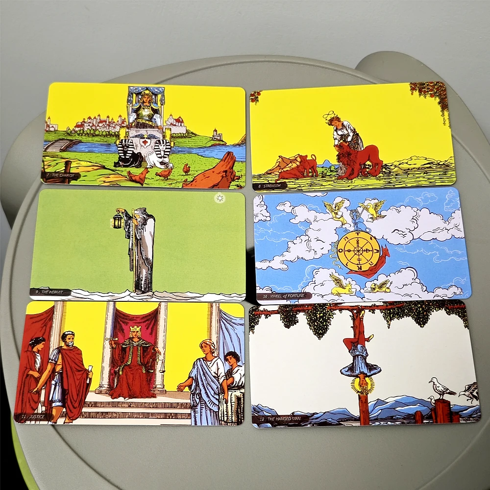 78 Pcs Cards RWS Panorama Tarot 10.3*6cm When Wide Angle Lens Show