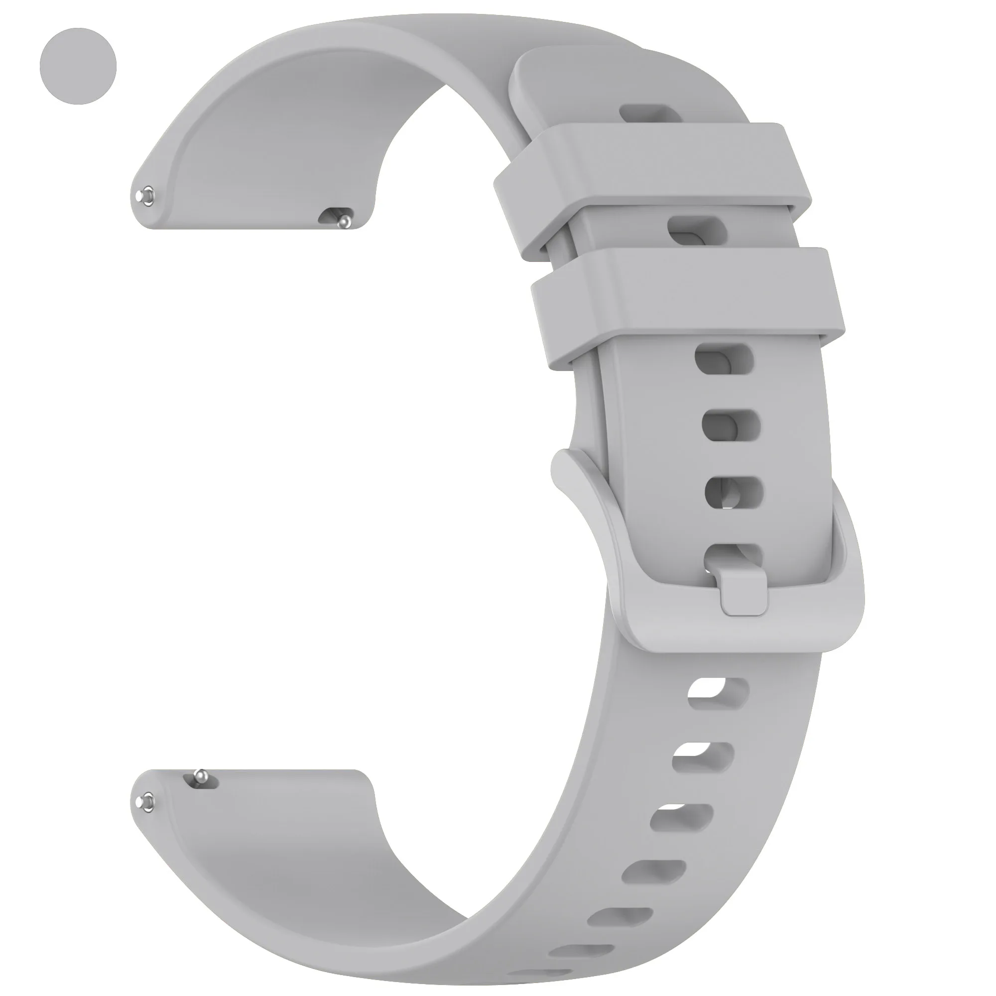 Versatile Silicone Watch Band - 20mm/22mm Adjustable Strap