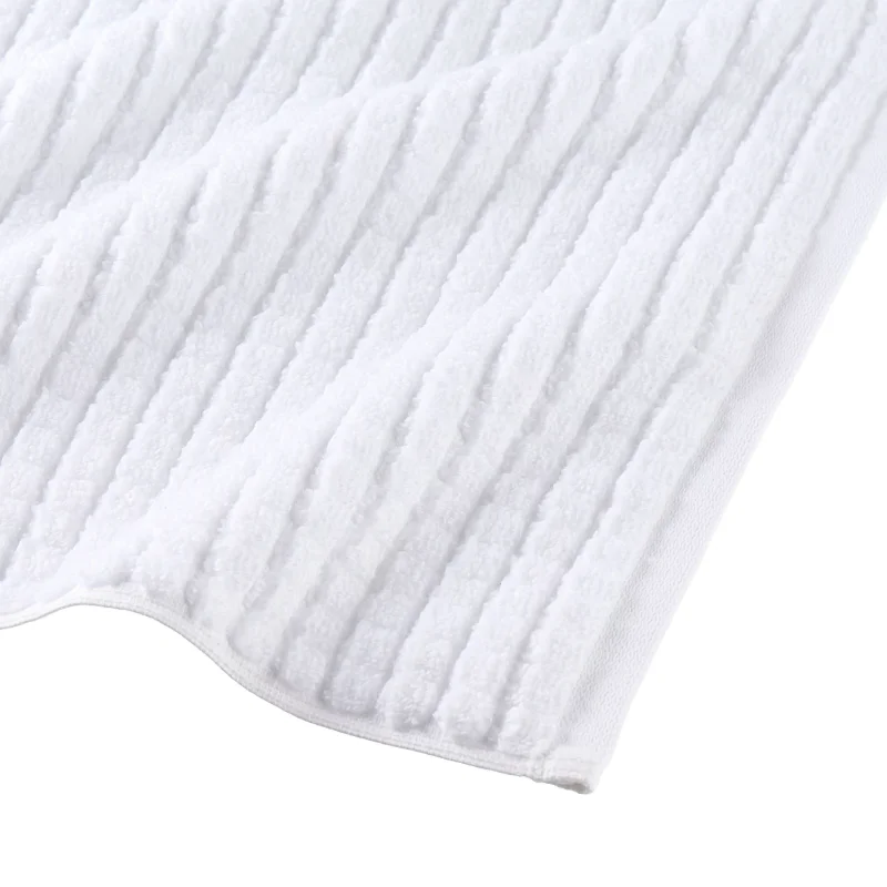 Luxury White Bath Towels for Bathroom-Hotel-Spa-Kitchen-Set - Circlet Egyptian Cotton - Highly