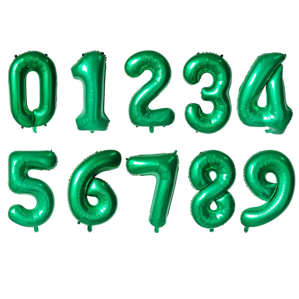 Purple Number Balloon for Kids' Birthday Celebration - 32-Inch Party Decoration