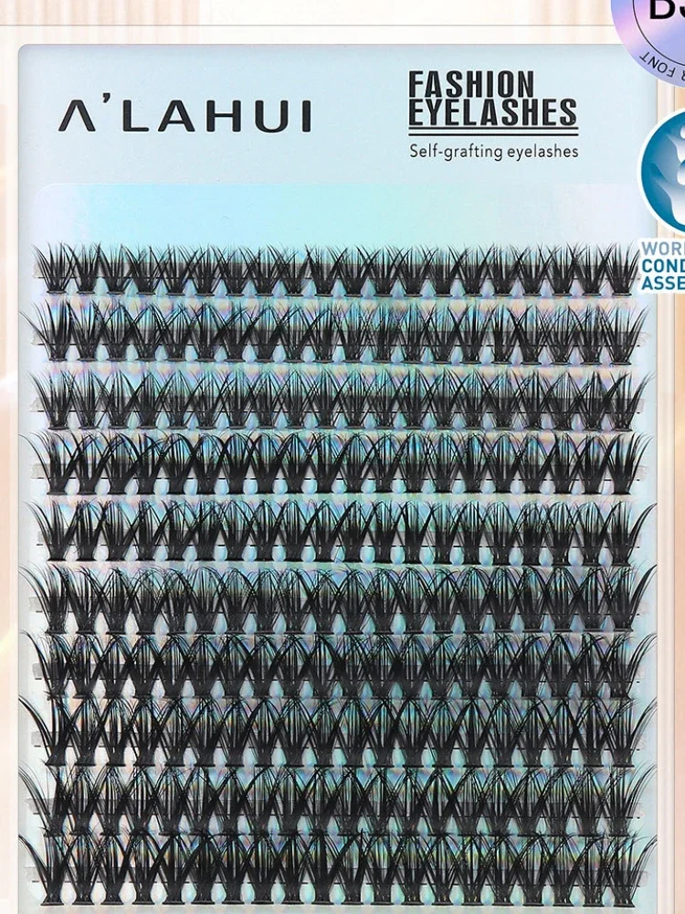 

False Eyelashes 2023 New Extension Natural 3D Russian Volume Faux Eyelashes Individual Cluster Lashes Makeup Cilia Flare Lashes