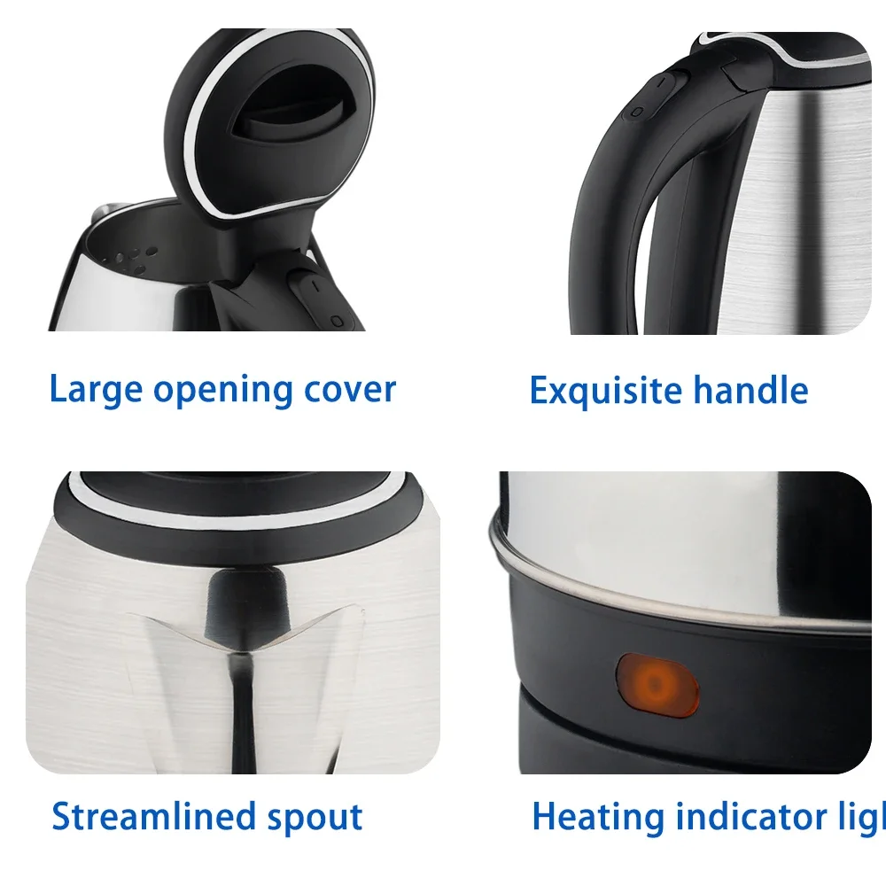 Description Picture 4 of itemPortable Hot Water Boiler Electric Thermal Kettle Drink Warmer Cup Water Heating Boiling Heater Jug Coffee Tea Maker Pot Machine