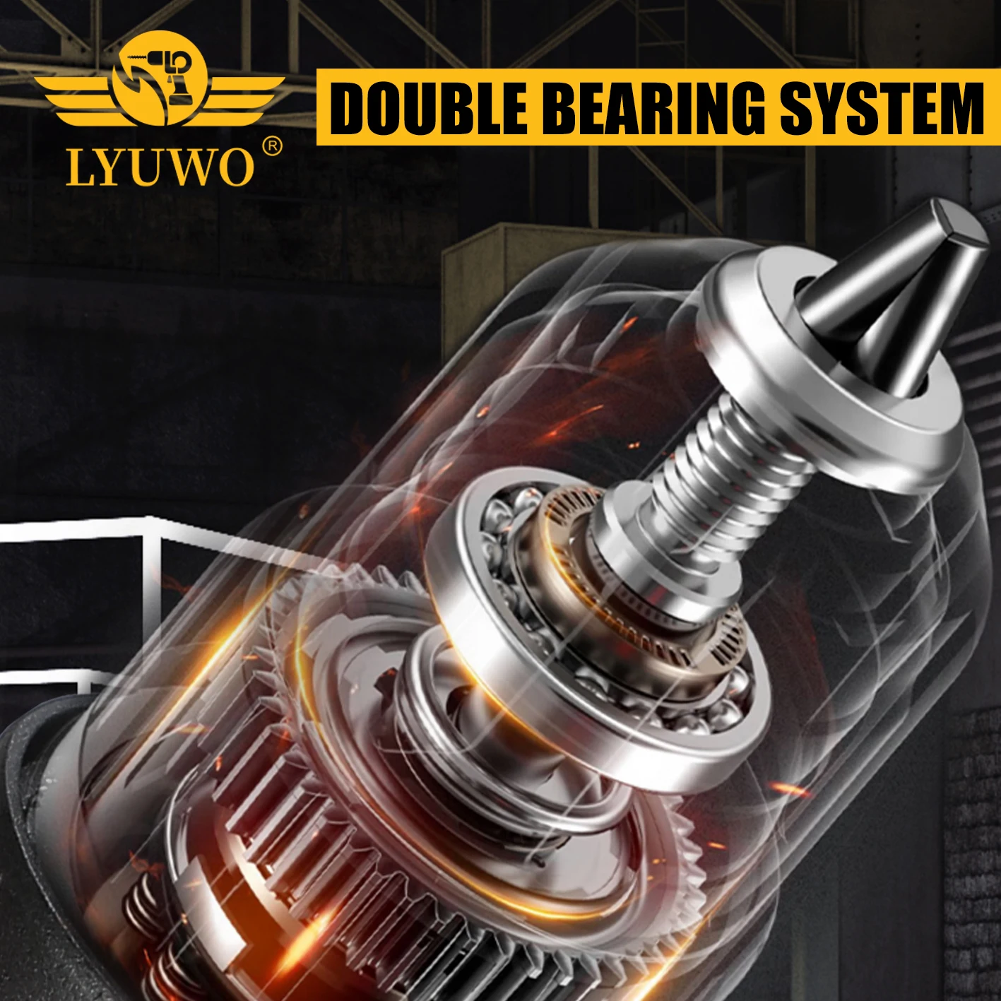LYUWO 16.8V Brushless Electric Drill 35NM Cordless Drill Mini Electric Screwdriver Lithium Ion Battery Home Electric Drill 3