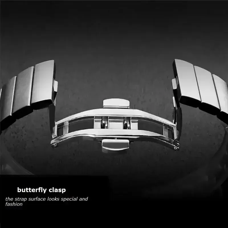 Premium 26mm/22mm QuickFit Stainless Steel Watch Band