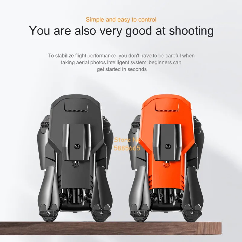 4K 공중 WIFI FPV 접이식 미니 RC 드론 헬리콥터 2.4G 360 °   장애물 회피 스마트 호버 APP 제어 RC 쿼드콥터 드론