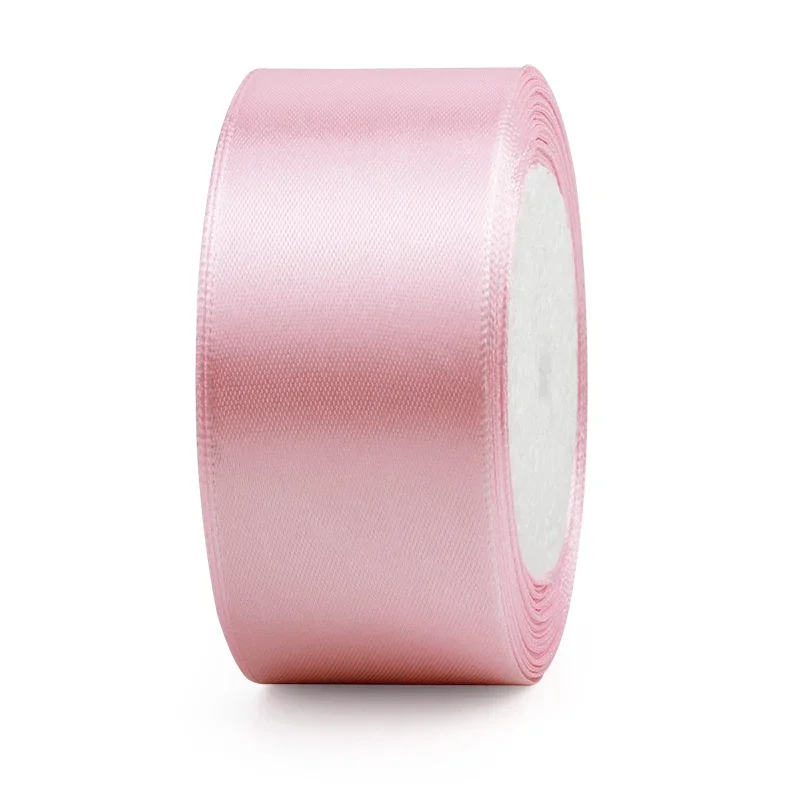 Elegant Red Satin Ribbon for Gift Packaging and Crafting