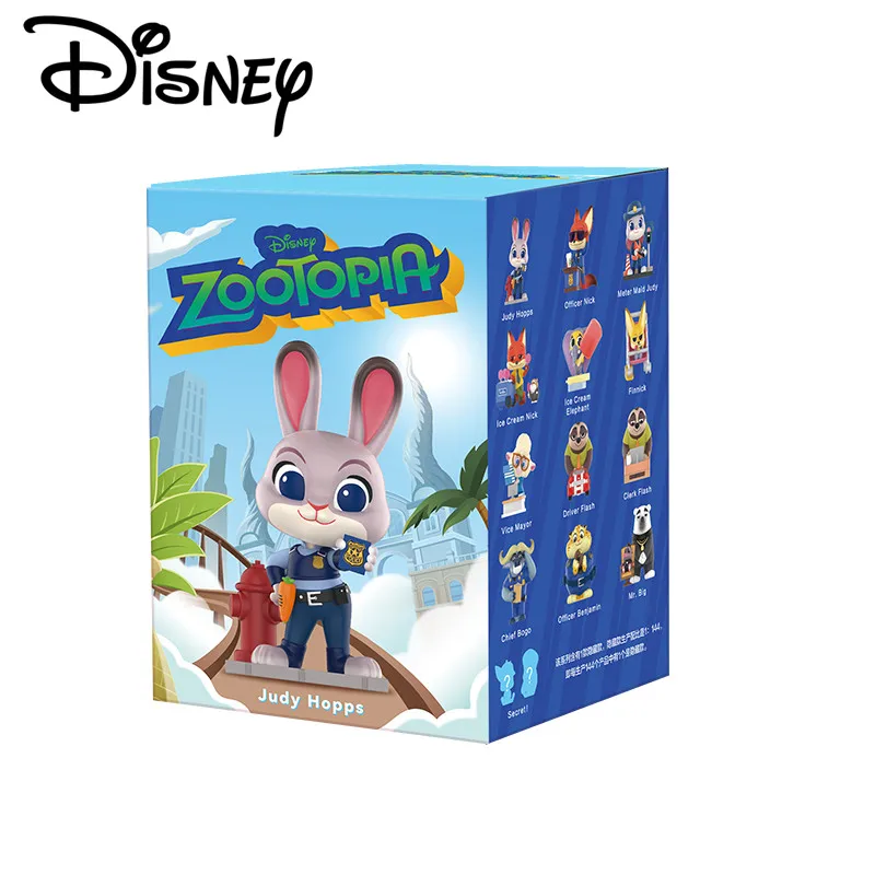 Игрушки Disney Zootopia глухая коробка игрушки Джуди Flash Ник вице-мэр загадочная