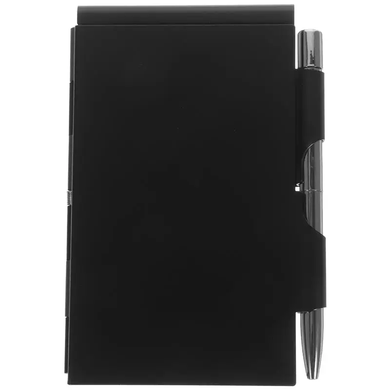 

Pocket Notepad Office School Notepad Pocket Note Planner Metal Case Notepad with Pen for To Do List Planner Metal Case Notepad