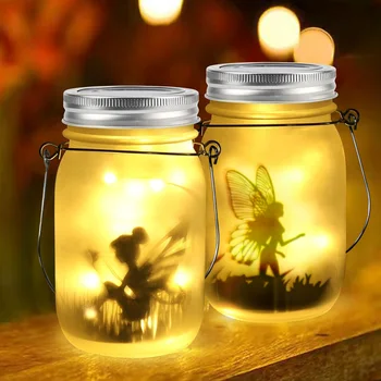 Solar Mason Jar Fairy Lights 1
