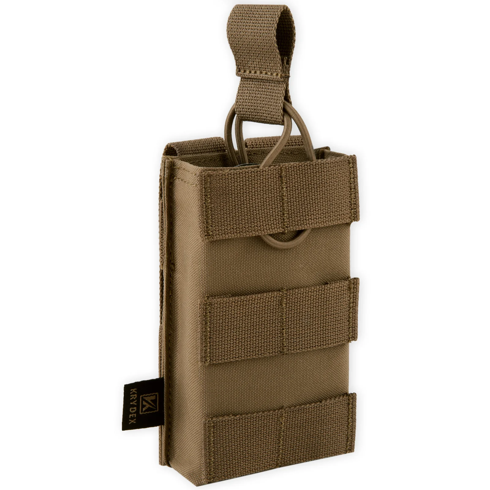 KRYDEX Tactical 5,56 MOLLE Magazines Pouch Single Open-Top Mag Pouch für M4 M16 AR 15 Jagdzubehör – Detail 7