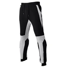 

Autumn And Winter New Men'S Casual Sports Pants Fashion Comfortable Solid Color Stitching Trousers Street All-Match Sports Pants