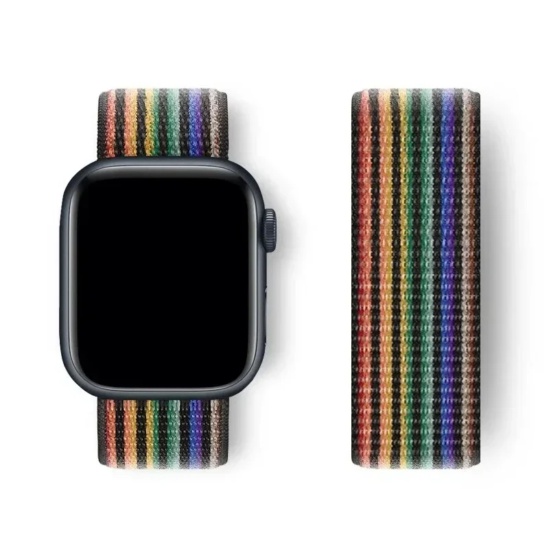 Versatile Smartwatch Sport Loop Strap - Adjustable Band in Various Sizes